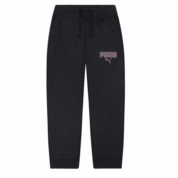 #8 PUMA Youth Fleece Sweatsuit Hoodie Jogger set Size Small 7/8 Black NWT - Picture 6 of 12